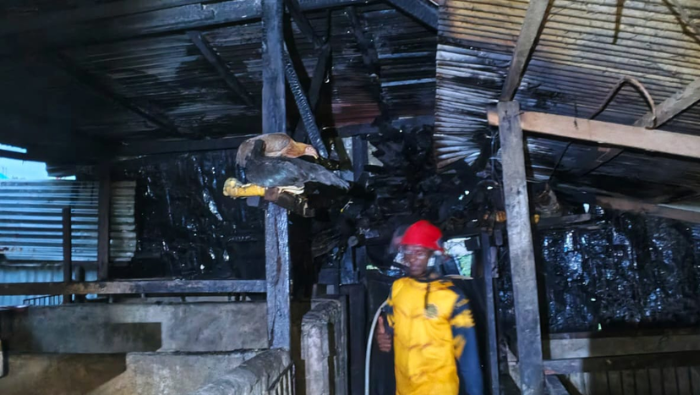 Satu Unit Rumah Ludes Terbakar, Kepala BPBD Mimika: Pastikan Kompor Mati sebelum Berangkat Tarawih