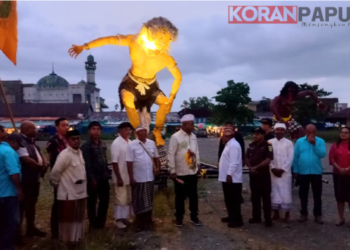 Pawai Ogoh-Ogoh Semarakkan Nyepi, Momen Introspeksi Diri, Perkuat Harmoni di Mimika