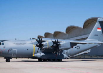 Mendarat Perdana di Lanud Yohanis Kapiyau Timika, Ini Kehebatan Pesawat Canggih TNI AU A-400M
