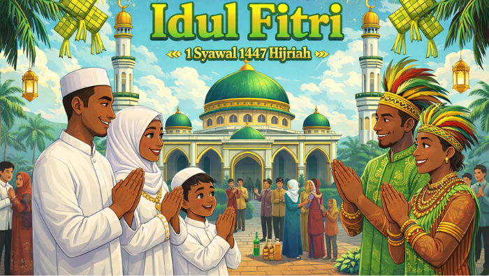 Pemerintah Resmi Tetapkan Idul Fitri 1447 Hijriah 2026 Jatuh 21 Maret 2026