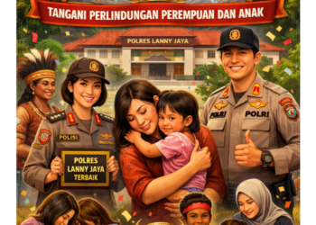 Polres Lanny Jaya Terbaik se-Papua Raya Tangani Perlindungan Perempuan dan Anak