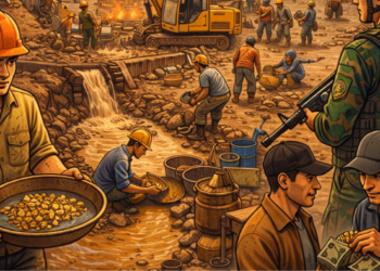 12 Tersangka Kasus Tambang Emas Ilegal Dilimpahkan ke Kejari Sorong