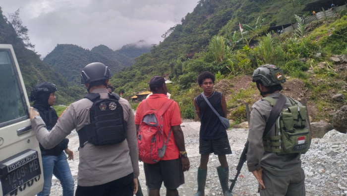 Polisi Bantu Fasilitasi Pemakaman Jenazah Pendulang di Wilayah Longsoran Tembagapura