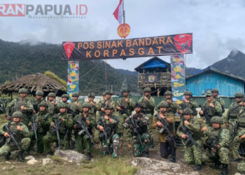 Wakil Panglima TNI Kunjungi Pos Satgas Yon Parako 466 Pasgat di Sinak, Tekankan Rasa Aman untuk Papua