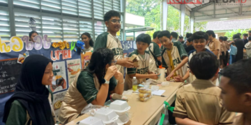 SMP YPJ Kuala Kencana Gelar Pasar Kreatif, Bekali Siswa Jiwa Wirausaha Sejak Dini