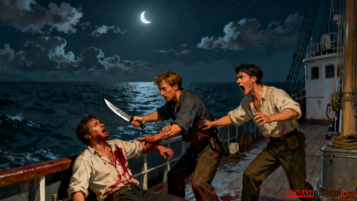 Tiga ABK Luka Serius Ditikam Rekannya, Satu Korban Perut Robek