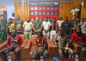 Sempat Diamankan karena Diduga Kelompok Bersenjata, Enam Warga Sipil Dibebaskan