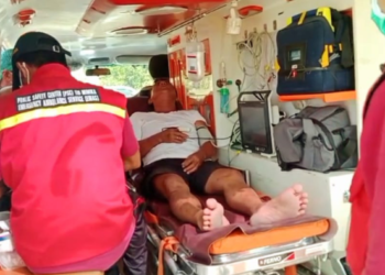 Dihantam Gelombang Tinggi dan Angin Kencang, KM Jaya Baru Dilaporkan Tenggelam di Muara Poumako