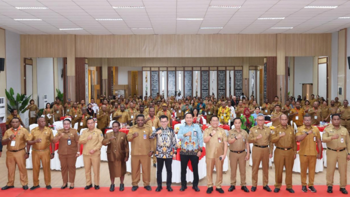 Kepala LAN RI Instruksikan Seluruh ASN Pemprov dan Kabupaten se-Papua Raya Wajib Tingkatkan Kompetensi