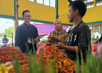 BPKP Papua Tengah Lakukan Evaluasi Stabilitas Harga dan Kelancaran Rantai Pasok Pangan di Mimika