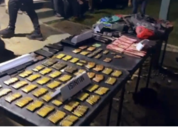 Kontak Tembak di Nabire, TNI-Polri Kuasai Markas KKB, Sita 561 Amunisi dan Uang Rp79,9 Juta