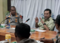 Yorrys Raweyai Kunjungi Polda Papua Tengah, Wakapolda Sampaikan Minim Infrastruktur Kepolisian