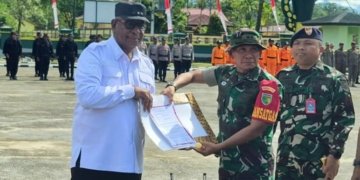 TMMD 128 Hadir di Kampung Keakwa, Dorong Pembangunan dan Pemberdayaan Warga