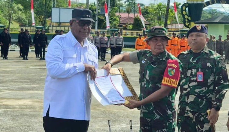 TMMD 128 Hadir di Kampung Keakwa, Dorong Pembangunan dan Pemberdayaan Warga