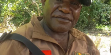 Satpol PP Mimika Operasi Penertiban Pedagang Kaki Lima di Sejumlah Ruas Jalan dalam Kota