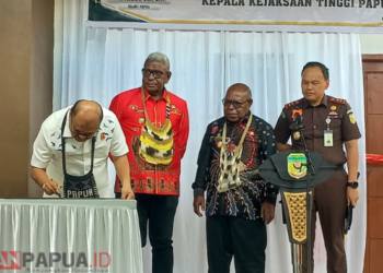 Kajati Papua Resmikan Rumdis Rp1,5 Miliar, Bupati Mimika: Bukan Gratifikasi
