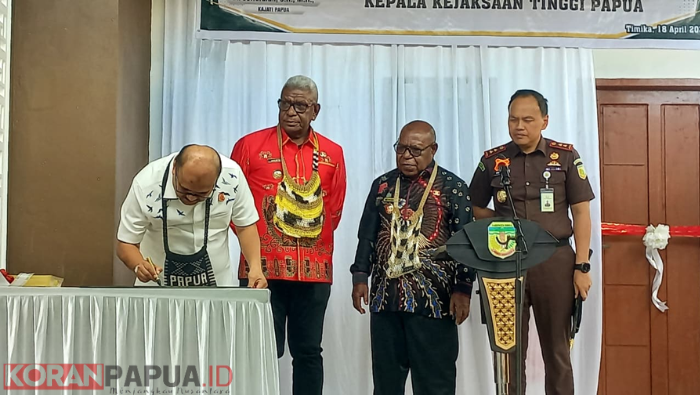 Kajati Papua Resmikan Rumdis Rp1,5 Miliar, Bupati Mimika: Bukan Gratifikasi