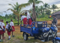 Pengabdian Tulus: Pakai Roda Tiga Polisi Layani Antar Jemput Murid SDN Uta 2 Kapiraya