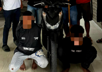 Nando dan Moris, Pelaku Curanmor di Timika Dibekuk Polisi