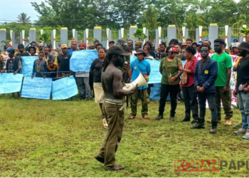 Demo di DPRK Mimika: FRP Angkat Isu Otsus, Freeport dan Militerisme