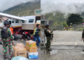 Geografis Terjal Jalur Darat Terbatas, Yon Parako 466 Pasgat Pengamanan Ketat Bandara Mulia