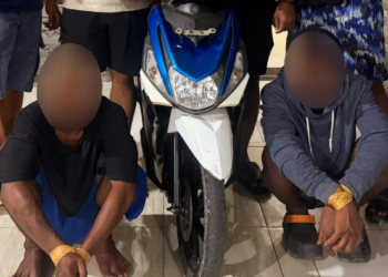Polisi di Timika Kembali Ringkus Dua Pelaku Curanmor, Motor Curian Berhasil Diamankan