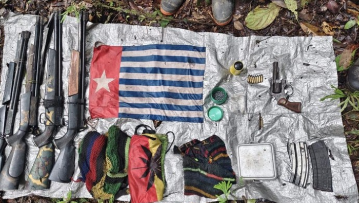 Kuasai Markas OPM di Nduga, Koops Habema Sita Senjata Api dan Puluhan Butir Amunisi