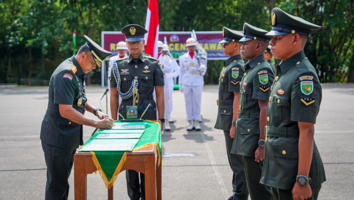 Kodam XVII/Cenderawasih Cetak 47 Bintara Remaja, Pangdam: Awal Pengabdian, Jangan Berpuas Diri