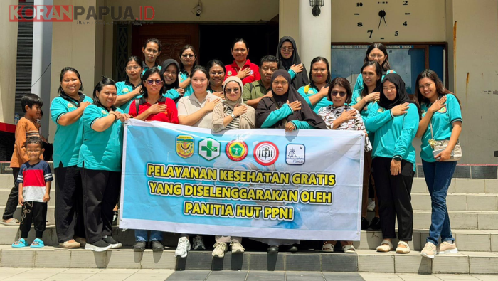 Peringati Dua Agenda Besar: PPNI Gelar Aksi Kemanusiaan Cek Kesehatan Gratis untuk Warga Mimika