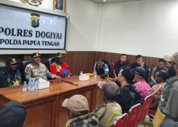 Dogiyai Berdarah: Kapolda Pastikan Penegakan Hukum Berjalan, AKBP Denis Diberi Waktu Enam Bulan