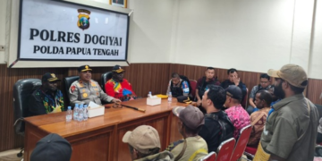 Dogiyai Berdarah: Kapolda Pastikan Penegakan Hukum Berjalan, AKBP Denis Diberi Waktu Enam Bulan