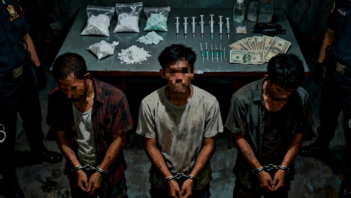 Tiga Pengedar Sabu Dibekuk di Timika, Polisi Sita Sejumlah Barang Bukti