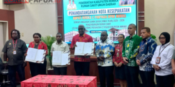 Pemkab Mimika dan DPRK Sepakati Pembangunan Gedung C2 RSUD Senilai Rp242 Miliar
