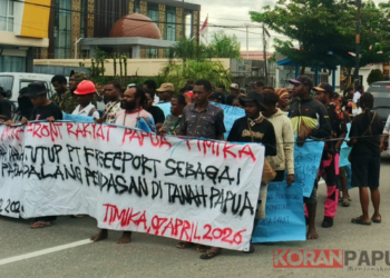300 Aparat Gabungan TNI-Polri Diterjunkan, Amankan Aksi Demo Front Rakyat Papua di Timika