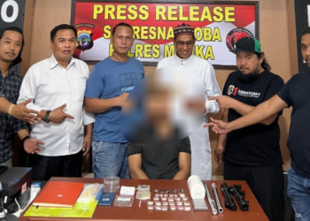 Residivis Narkoba Ditangkap di Timika, Polisi Sita Puluhan Paket Sabu