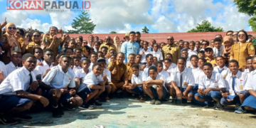 Wapres Gibran Tinjau Sentra Pendidikan Mimika, Antonius Welerubun: Langkah Awal Perkuat Pembangunan Sektor Pendidikan