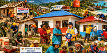Program Bedah Rumah Serentak se-Papua Diluncurkan 27 April 2026, 500 Unit Setiap Kabupaten