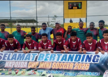 Mini Soccer Kapolda Papua Tengah Cup 2026 Resmi Bergulir, Diikuti 32 SMP di Mimika