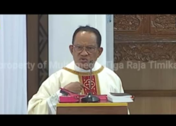 Akses Masuk ke Halaman Gereja Katedral Timika Diperketat, Ini Alasannya