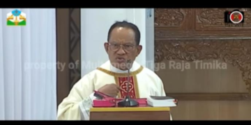 Akses Masuk ke Halaman Gereja Katedral Timika Diperketat, Ini Alasannya