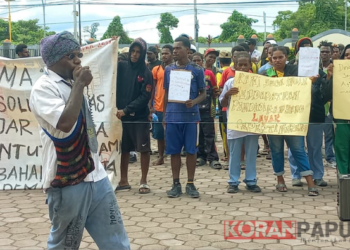 Solidaritas Pelajar Timika Tuntut Kuota Beasiswa Afirmasi Ditingkatkan Menjadi 500 Peserta