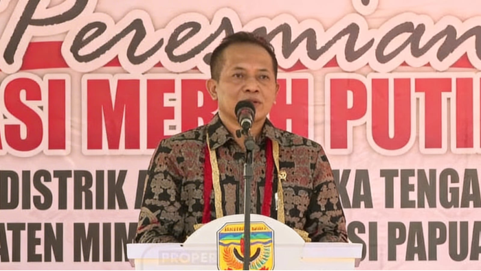 Dibangun Tanpa APBN, Menteri Ferry Joko: Koperasi Merah Putih Mimika Menjadi Pelopor di Indonesia