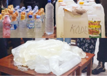 Empat Bulan, Dua Ton Sopi Tanpa Pemilik Masuk Mimika