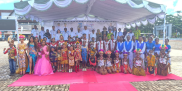 Pagelaran Seni Budaya Papua Resmi Dibuka, Dimeriahkan 10 Grup Yospan dan Dance Modern