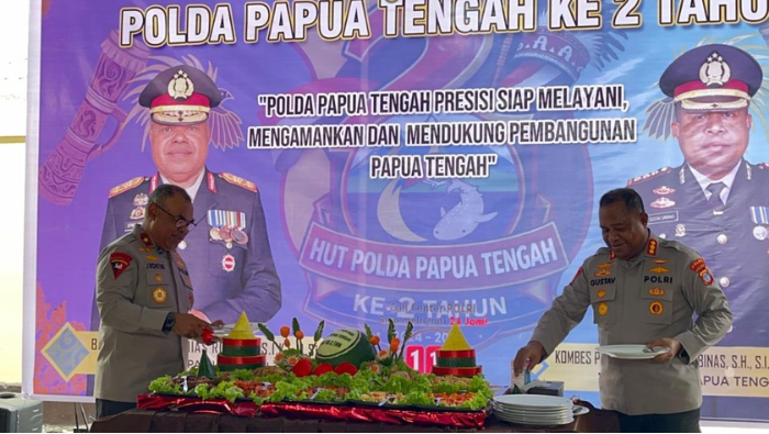 Polda Papua Tengah Genap Berusia Dua Tahun, Brigjen Jermias: Momentum Perkuat Kepercayaan Publik