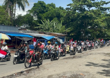 Mengenang Sejarah Integrasi ke NKRI, BMP-RI Papua Tengah Gelar Apel Akbar dan Pawai 1 Mei