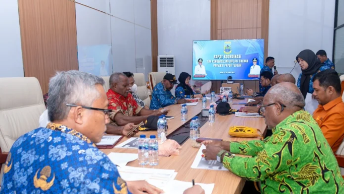 Pemprov Papua Tengah Bahas Pengendalian Inflasi, Harga Pangan di Intan Jaya Jadi Sorotan
