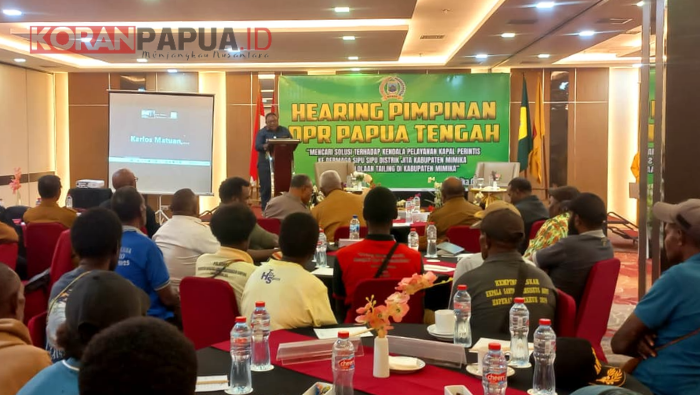 DPR PPT dan Pemkab Mimika Sepakati Pembukaan Kembali Rute Kapal Perintis ke Jita