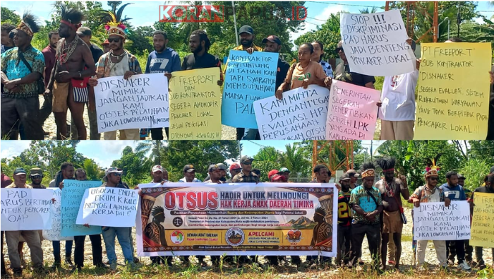 Momentum Hari Buruh, APELCAMI Mimika Tuntut Prioritas Tenaga Kerja Lokal dan Evaluasi Rekrutmen