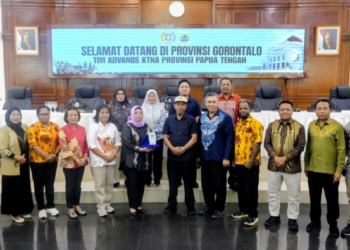 Tim Advance KTNA Papua Tengah Kunjungi DPR Provinsi Gorontalo, Perkuat Koordinasi PENAS XVII